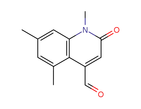 4-Quinolinecarboxaldehyde, 1,2-dihydro-1,5,7-trimethyl-2-oxo-