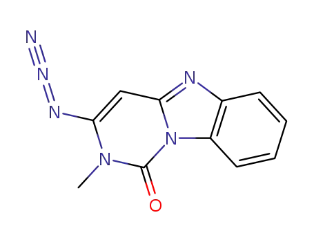 3-azido-2-methylpyrimido<1,6-a>benzimidazol-1(2H)-one