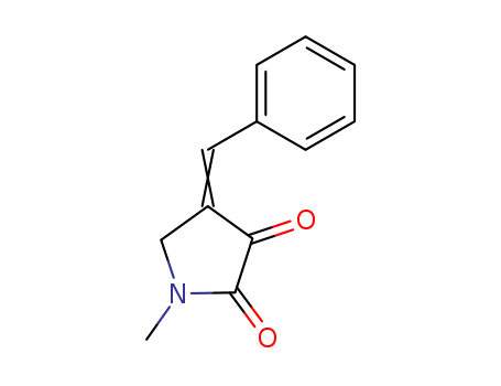 4-benzylidene-1-methyl-pyrrolidine-2,3-dione