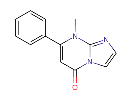 Imidazo[1,2-a]pyrimidin-5(8H)-one, 8-methyl-7-phenyl-