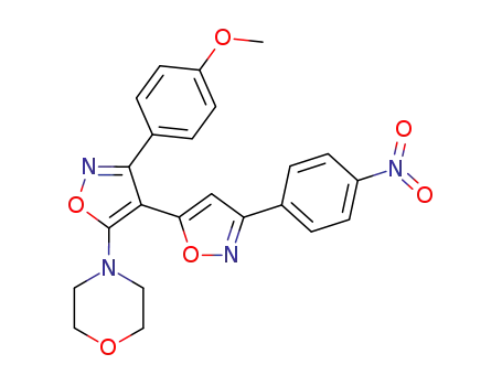 Morpholine,
4-[3-(4-methoxyphenyl)-4-[3-(4-nitrophenyl)-5-isoxazolyl]-5-isoxazolyl]-