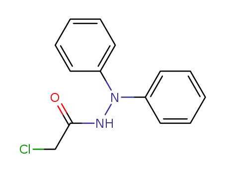 Molecular Structure of 51616-55-8 (Chloro-acetic acid N',N'-diphenyl-hydrazide)
