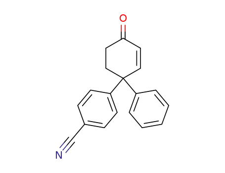 4-(p-cyanophenyl)-4-phenylcyclohex-2-en-1-one