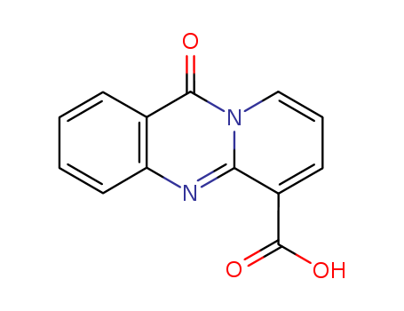 11H-Pyrido[2,1-b]quinazoline-6-carboxylic acid, 11-oxo-