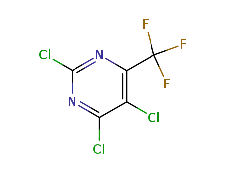 Molecular Structure of 84737-23-5 (2,4,5-trichloro-4-trifluoropyriMidine)