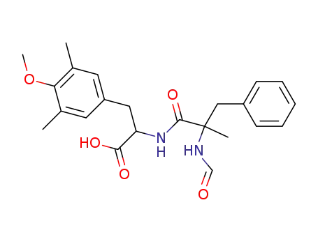 2-(2-Formylamino-2-methyl-3-phenyl-propionylamino)-3-(4-methoxy-3,5-dimethyl-phenyl)-propionic acid