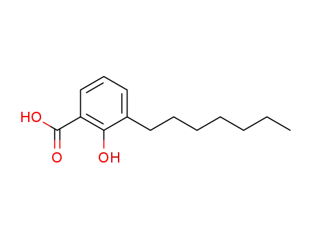 2-Hydroxy-3-heptyl-benzoesaeure, '3-Heptyl-salicylsaeure'