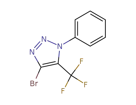 1H-1,2,3-Triazole, 4-bromo-1-phenyl-5-(trifluoromethyl)-