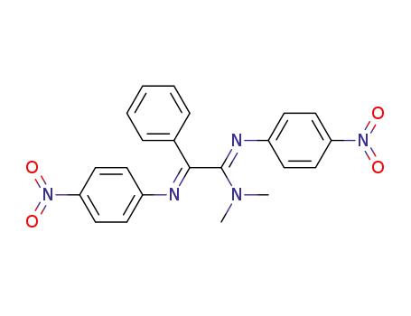 N<sup>1</sup>,N<sup>1</sup>-Dimethyl-N<sup>2</sup>-(4-nitrophenyl)-2-(4-nitrophenylimino)-2-phenylacetamidin
