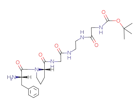 H-Phe-Pro-Gly-EtDA<*>Gly-Boc