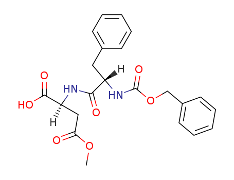 Asparticacid, N-(N-carboxy-3-phenyl-L-alanyl)-, N-benzyl 4-methyl ester, L- (8CI)