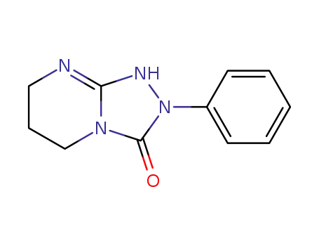 Molecular Structure of 105896-19-3 (2-phenyl-1,5,6,7-tetrahydro[1,2,4]triazolo[4,3-a]pyrimidin-3(2H)-one)