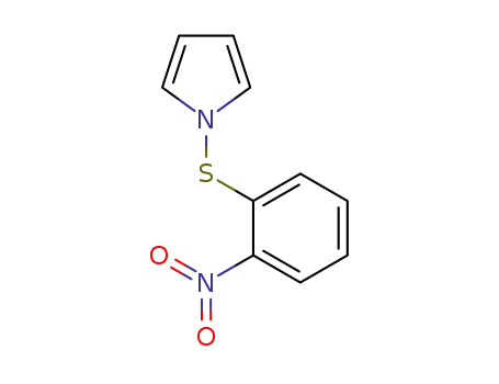 Molecular Structure of 159831-28-4 (1-(2-nitrobenzenesulfenyl)pyrrole)