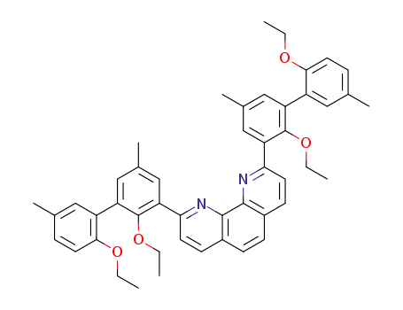 2,9-Bis-(2,2'-diethoxy-5,5'-dimethyl-biphenyl-3-yl)-[1,10]phenanthroline