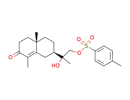 Toluene-4-sulfonic acid 2-((2R,4aS)-4a,8-dimethyl-7-oxo-1,2,3,4,4a,5,6,7-octahydro-naphthalen-2-yl)-2-hydroxy-propyl ester