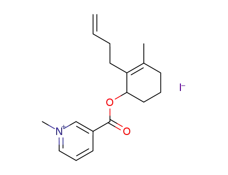 Pyridinium,
3-[[[2-(3-butenyl)-3-methyl-2-cyclohexen-1-yl]oxy]carbonyl]-1-methyl-,
iodide