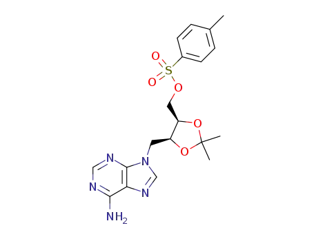 9-(2S,3R)-erythro-(4-O-p-toluenesulfonyl-2,3-O-isopropylidene-2,3,4-trihydroxybutyl)adenine