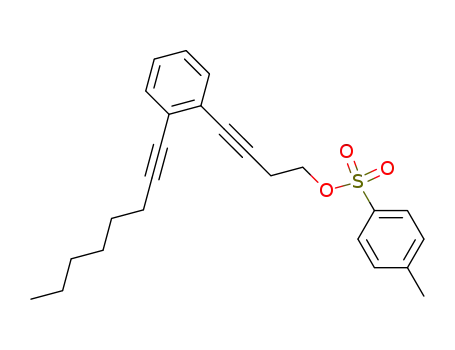 4-<2-(oct-1-ynyl)phenyl>but-3-ynyl toluene-p-sulphonate