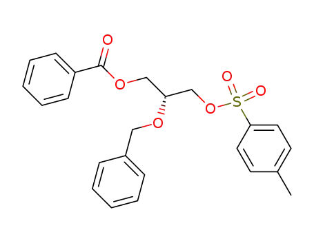 Molecular Structure of 109371-31-5 ((R)-(+)-1-BENZOYLOXY-2-BENZYLOXY-3-TOSYLOXYPROPANE)