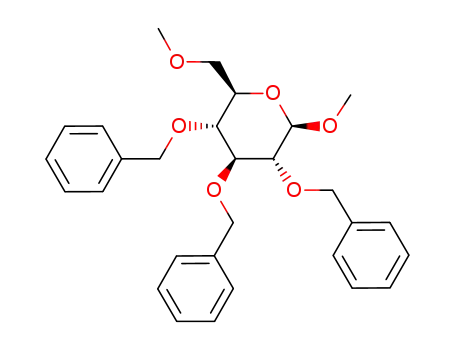 methyl 2,3,4-tri-O-benzyl-6-O-methyl-β-D-glucopyranoside