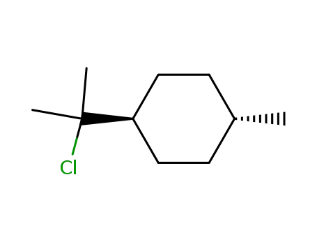 Molecular Structure of 35836-63-6 ((1r,4r)-1-(2-chloropropan-2-yl)-4-methylcyclohexane)