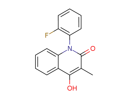N-(2-fluorophenyl)-4-hydroxy-3-methyl-2(1H)-quinolone
