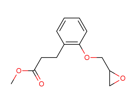 3-(2-Oxiranylmethoxy-phenyl)-propionic acid methyl ester