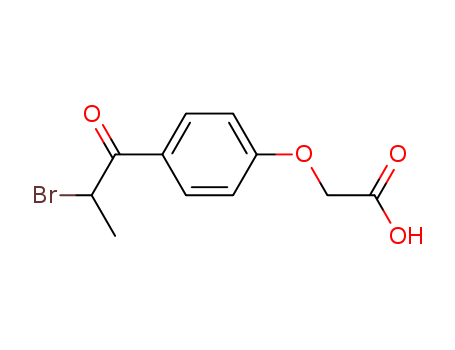 2-(4-(2-BROMOPROPANOYL)PHENOXY)ACETIC ACID  CAS NO.33254-93-2