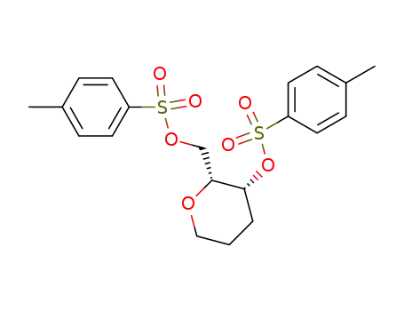 2H-Pyran-2-methanol, tetrahydro-3-[[(4-methylphenyl)sulfonyl]oxy]-,
4-methylbenzenesulfonate, trans-