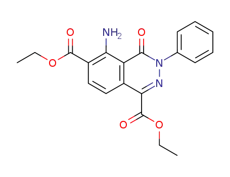 diethyl 5-amino-3,4-dihydro-4-oxo-3-phenylphthalazine-1,6-dicarboxylate