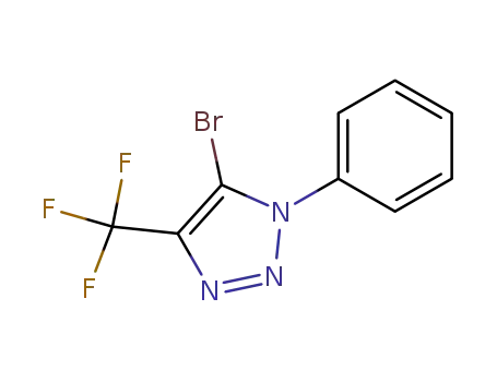 1H-1,2,3-Triazole, 5-bromo-1-phenyl-4-(trifluoromethyl)-