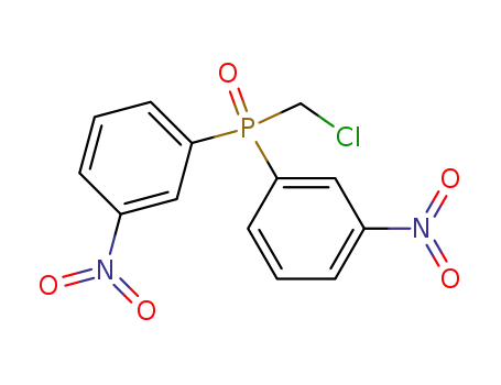 (Chlormethyl)bis-m-nitrophenylphosphin oxid