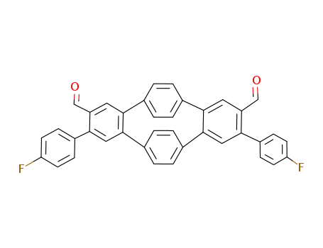 4'',5'-Bis(4-fluorphenyl)dibenzo<2.2>paracyclophan-1,9-dien-4',5''-dicarbaldehyd