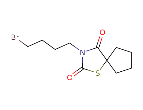 1-Thia-3-azaspiro[4.4]nonane-2,4-dione, 3-(4-bromobutyl)-