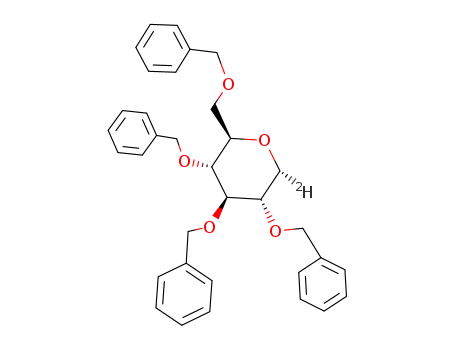 (1R)-<1-(2)H>-2,3,4,6-tetra-O-benzyl-1,5-anhydro-D-glucitol