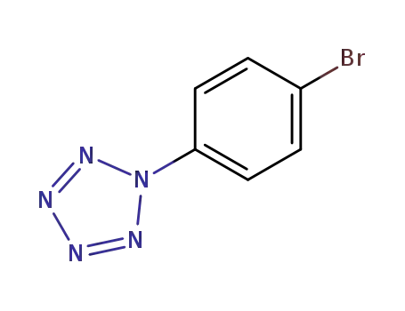 Molecular Structure of 32785-45-8 (1H-Pentazole, 1-(4-bromophenyl)-)