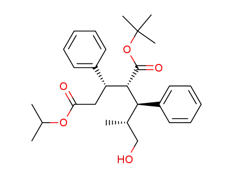 (2S,3S)-2-((1S,2R)-3-Hydroxy-2-methyl-1-phenyl-propyl)-3-phenyl-pentanedioic acid 1-tert-butyl ester 5-isopropyl ester
