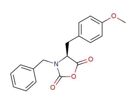 (S)-3-Benzyl-4-(4-methoxy-benzyl)-oxazolidine-2,5-dione