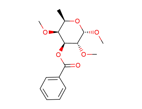 methyl 3-O-benzoyl-2,4-di-O-methyl-α-D-fucopyranoside