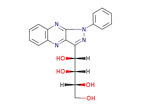 1-phenyl-3-(D-lyxo-tetritol-1-yl)pyrazolo<3,4-b>quinoxaline