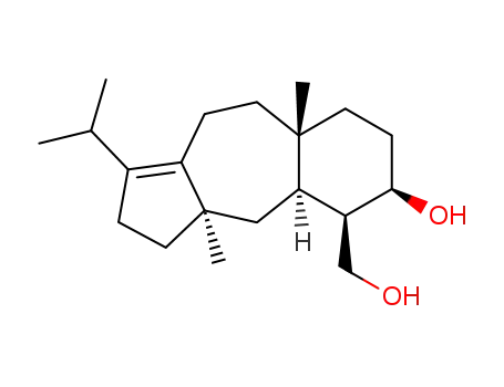 (3aR*,4aR*,5R*,6R*,8aS*)-3,3a,4,4a,5,7,8,8a,9,10-decahydro-3a,8a-dimethyl-5-(hydroxymethyl)-1-isopropylbenz<f>azulen-6(2H)-ol