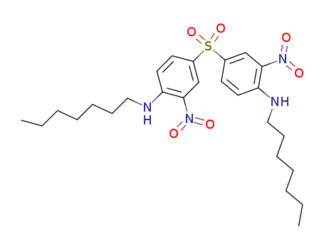Benzenamine, 4,4'-sulfonylbis[N-heptyl-2-nitro-