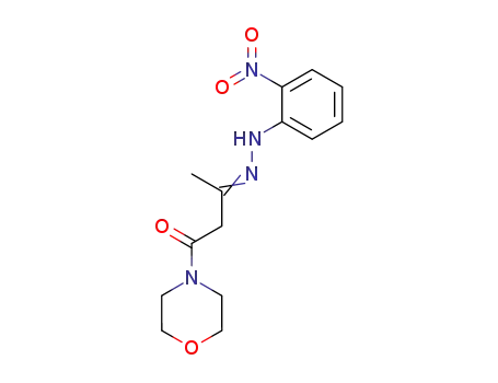 1-Morpholin-4-yl-3-[(2-nitro-phenyl)-hydrazono]-butan-1-one