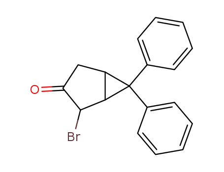 2-Brom-6,6-diphenyl-bicyclo<3.1.0>hexanon-(3)