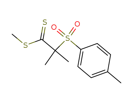 methyl 2-methyl-2-(p-tolylsulfonyl)propanedithioate