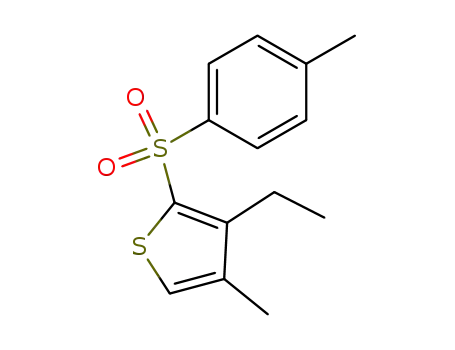Thiophene, 3-ethyl-4-methyl-2-[(4-methylphenyl)sulfonyl]-