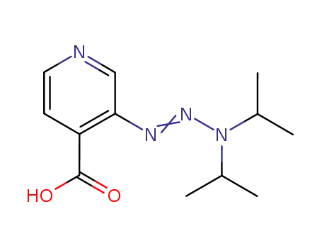 3-(3,3-di-isopropyltriazen-1-yl)pyridine-4-carboxylic acid