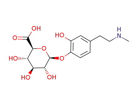 Molecular Structure of 101910-84-3 (epinine 4-O-β-glucuronide)