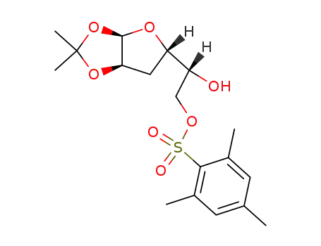 3-deoxy-1,2-O-isopropylidene-6-O-(2,4,6-trimethylbenzenesulfonyl)-α-D-ribo-hexofuranose