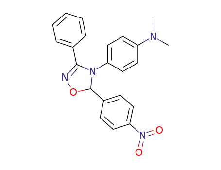 3-phenyl-4-(p-N,N-dimethylaminophenyl)-5-(p-nitrophenyl)-4,5-dihydro-1,2,4-oxadiazol